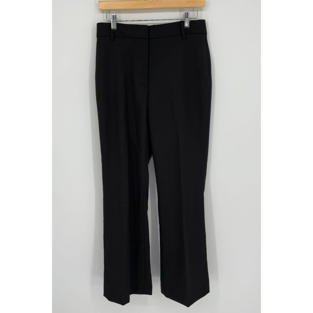 Nili Lotan Black Straight Leg Trousers